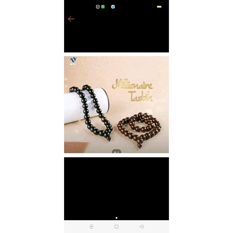 Millionaire Tasbih kesehatan MCI