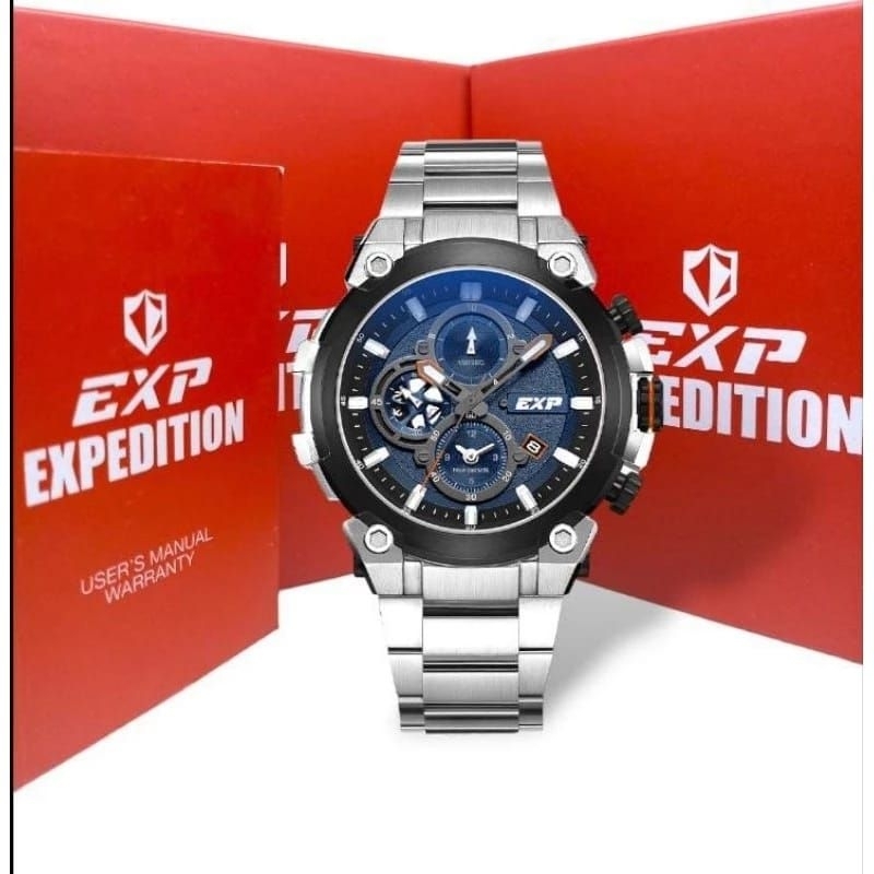 Jam Tangan Pria / Cowok EXPEDITION EKPEDISION EKPEDISI EKSPEDISI EXP E 6841 MC E6841 EXP6841 EXP6841