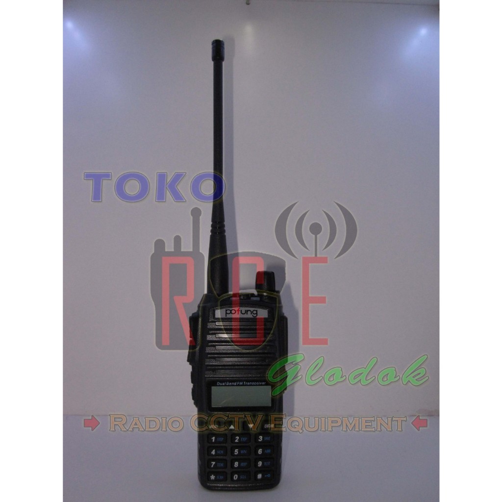 Handy Talkie HT Pofung UV-82 5W HT Dual Band Ori Dual Band Garansi UV82 UV82 Pofung 5Watt