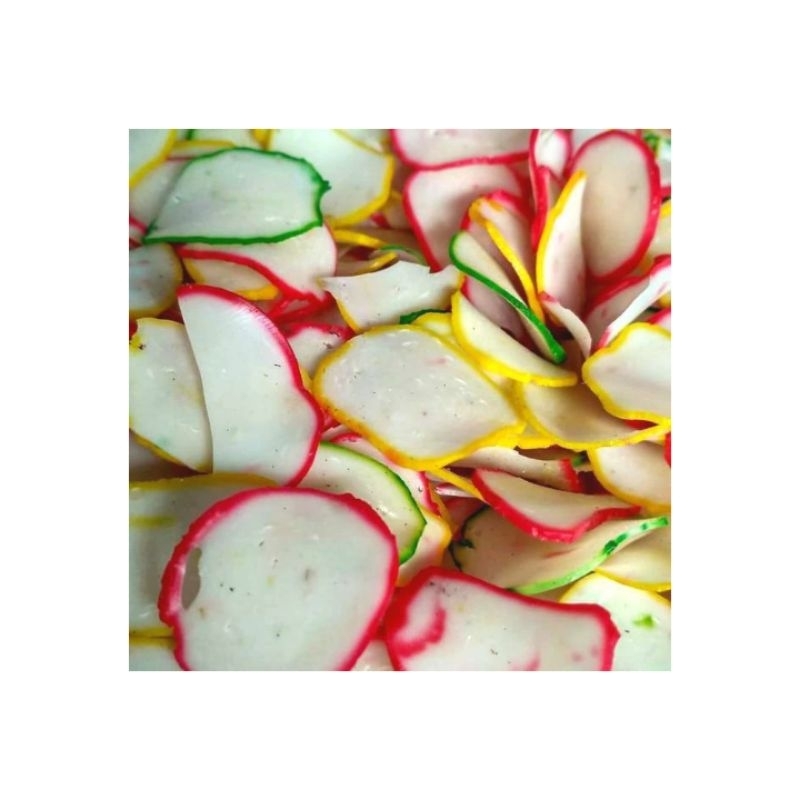 

Kerupuk Bawang Warna Warni 500gr