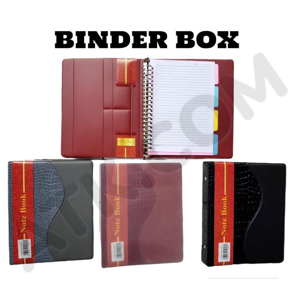 

Binder Notebook Ring A5 Cover Kulit Kombinasi Lux Gasta BH-2003 / Buku Ring / Buku Note / Bindernote (PCS)