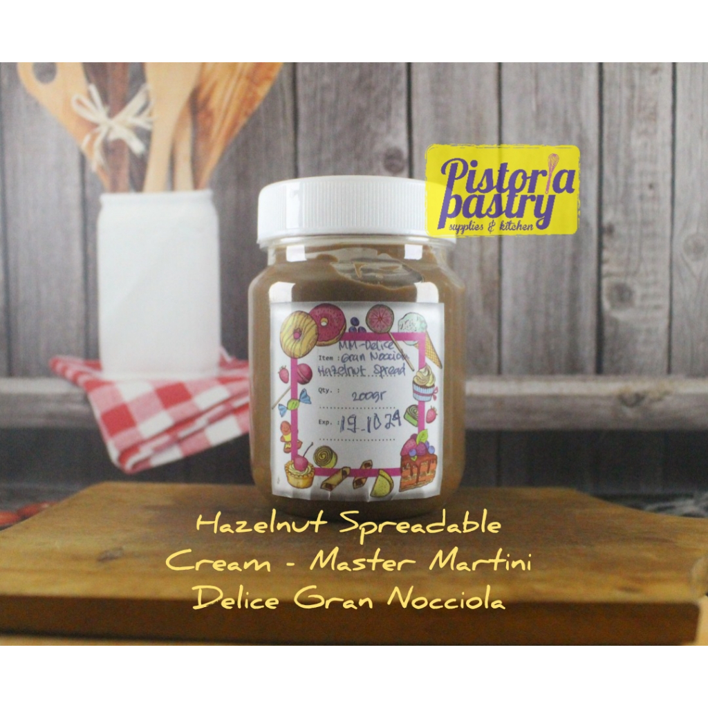 

Hazelnut Spreadable Cream - Master Martini Delice Gran Nocciola 200gr