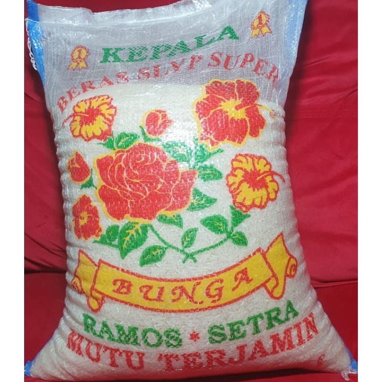 

TMC339 PROMO MURAH Beras Setra Ramos Cap Bunga 1 Liter