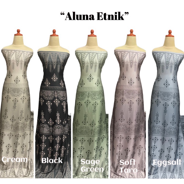 VNJ917 HOT Bahan Kain Armani Silk Sakuraa Etnik  Armany Silk premium  bahan gamis seragam  kain silk