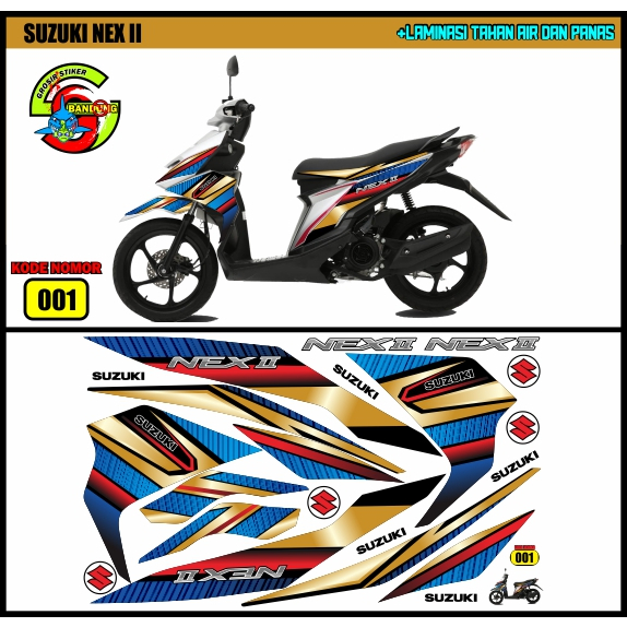 Striping Suzuki NEX II