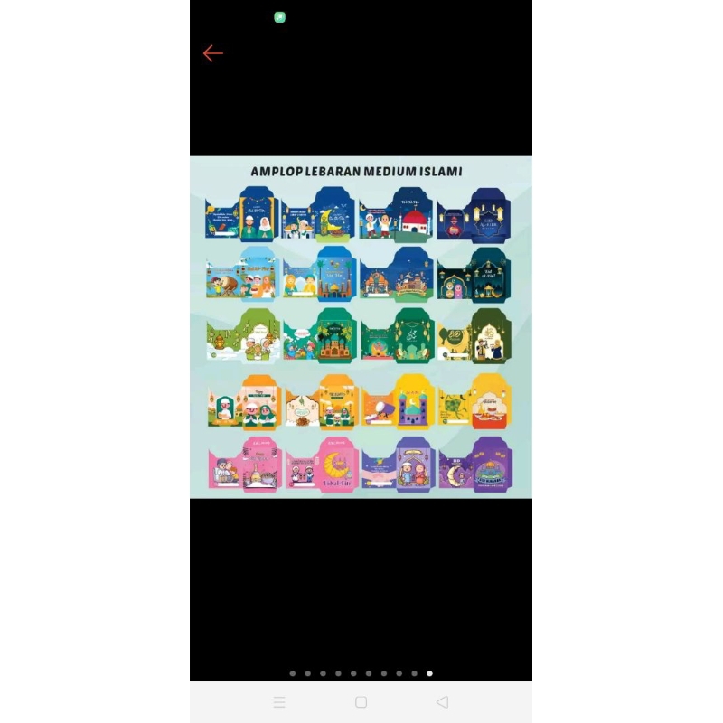 

AmplopLebaranViral 100pcs Lembaran