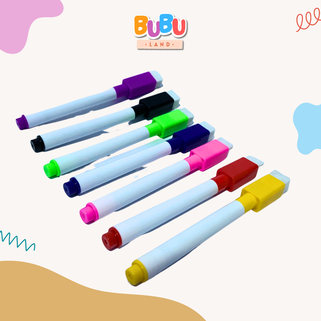 

Mini Spidol Wipe Clean / Whiteboard Marker / Dapat dihapus / Wipe and clean