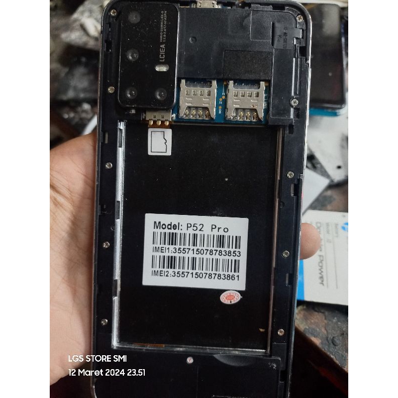 Mesin P-Series P52 Pro Pseries Hidup normal