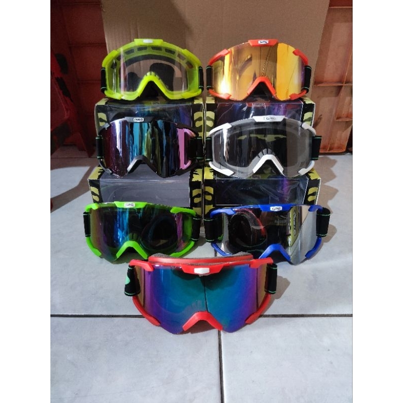 Kaca Mata Goggle Kaca mata Motor Cross Helm Cross kaca mata Helm Trabas