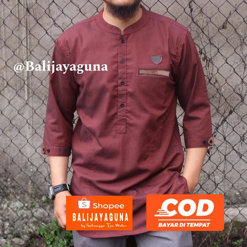 Baju Koko busana muslim pria kurta baju koko denpasar bali