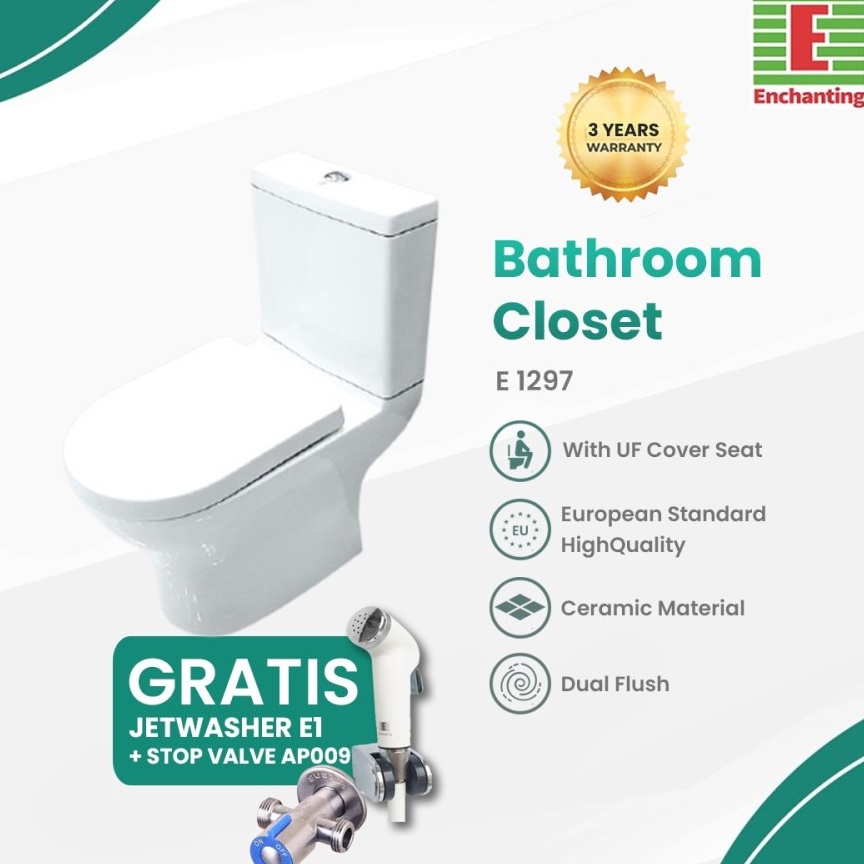 Muraaaahh Toilet  Kloset Duduk Europe Enchanting E1297 Bergaransi