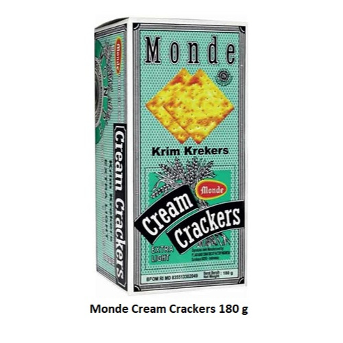 

Monde cream crackers 180 gr