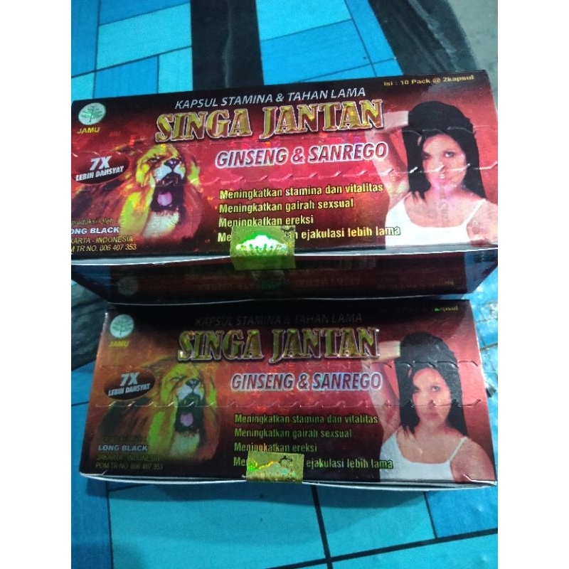 singa jantan asli original 100%