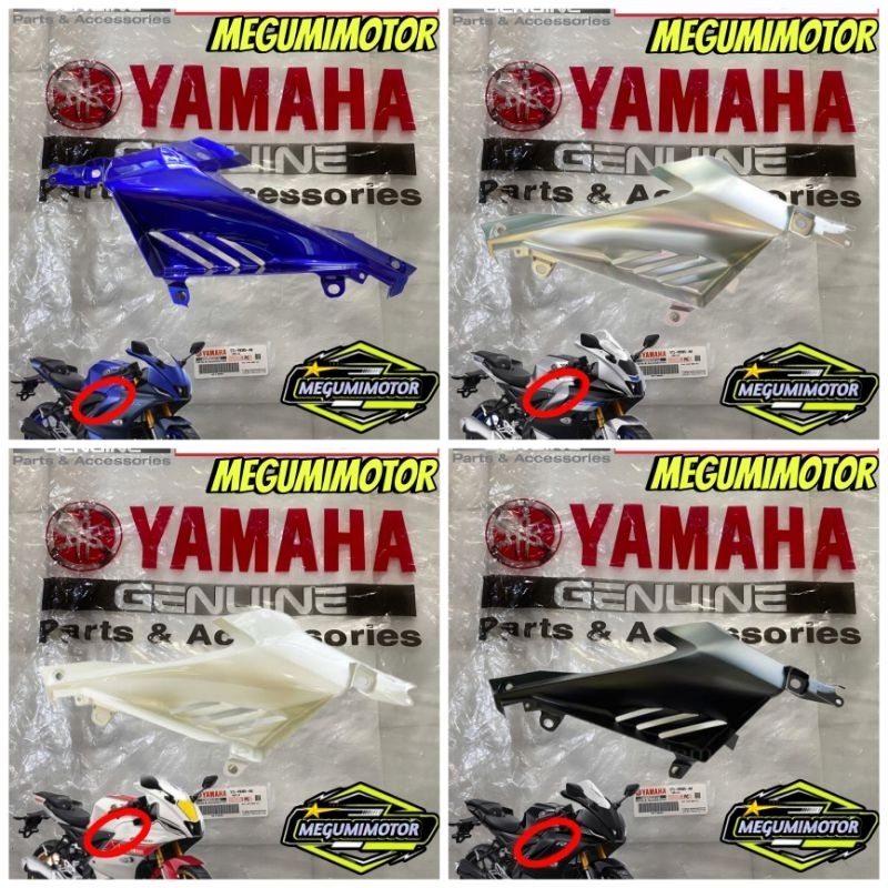 FAIRING SAYAP DALAM R15M R15 V4 HITAM PART ORIGINAL YAMAHA