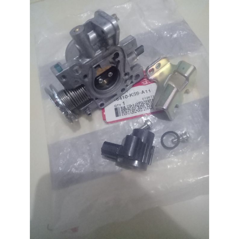 throttle bodi body set vario 150 esp original honda