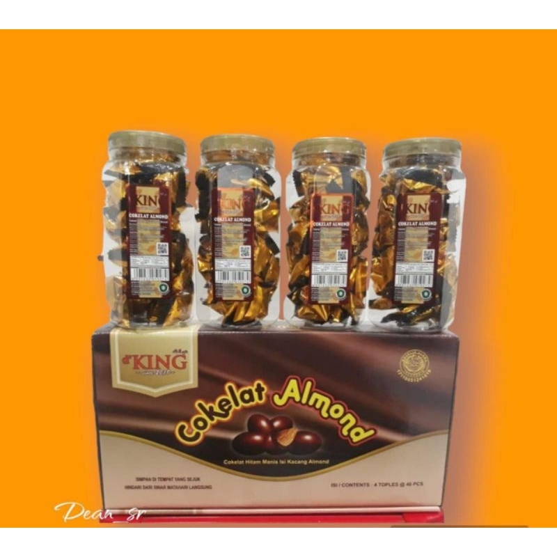 

Coklat Almond 4 Toples/ Cocoberry Almond 4 botol