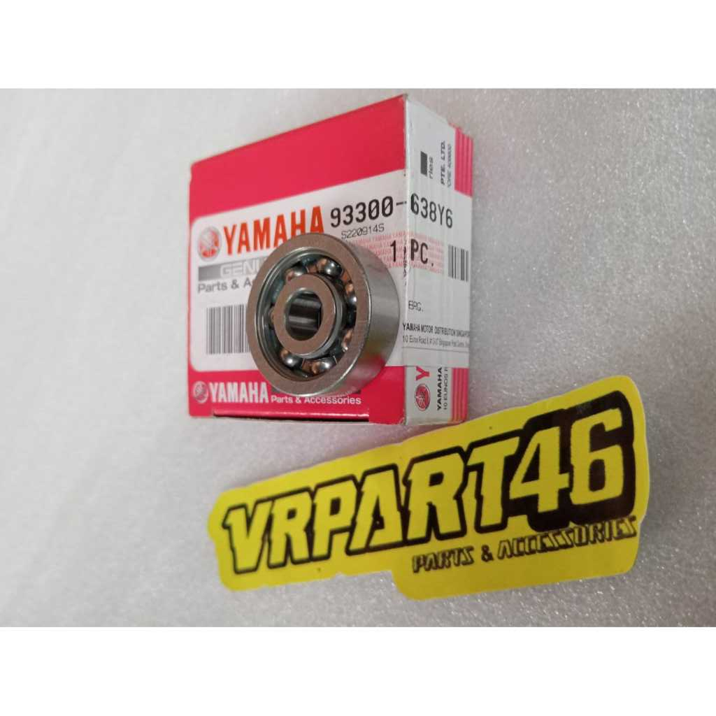 Bearing lahar Laher bak blok cvt Mio sporty Mio lama Mio soul Fino karbu original yamaha 93300-638Y6