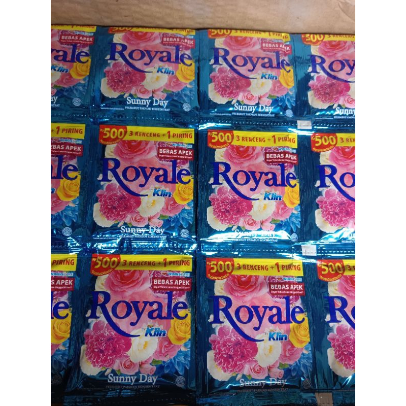 Royale Pewangi Softener Sachet 1 Renceng