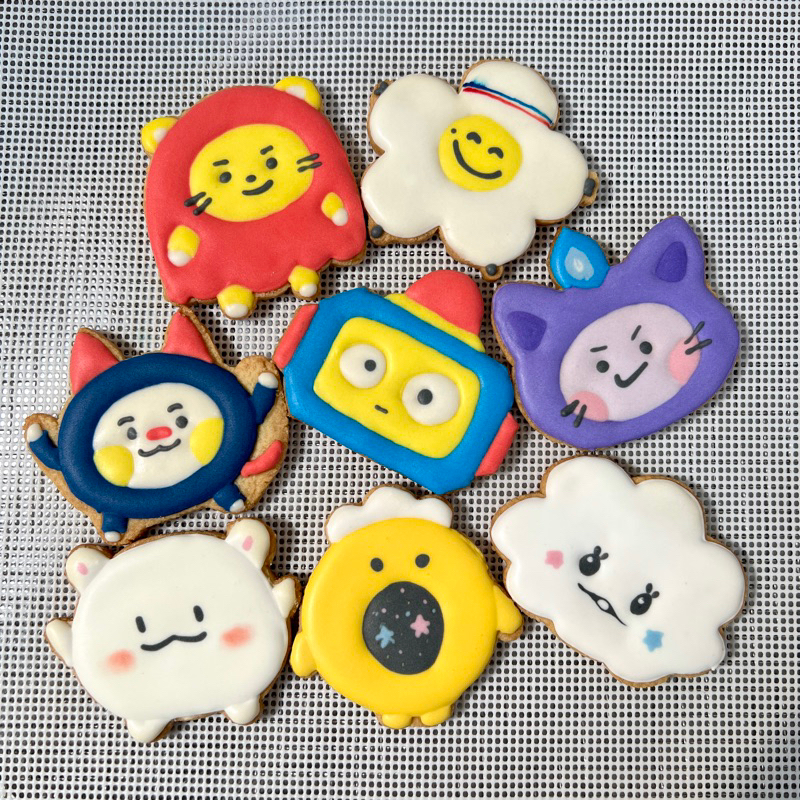 

decorated cookies | icing cookies treasure TRUZ [baca deskripsi][MIN BELI 8PCS]