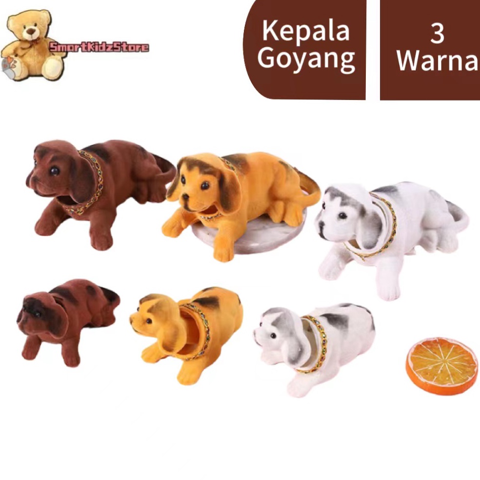 44 SALE Hiasan Boneka Anjing Kepala Goyang  Hiasan Dashboard Mobil Anjing Kucing  Mainan Dog Hiasan 