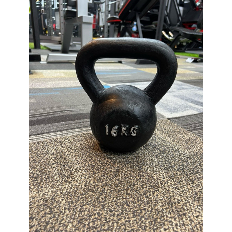 kettlebell 16 kg full besi cor ketelbel ketlebell weighlifting dumbel barbel