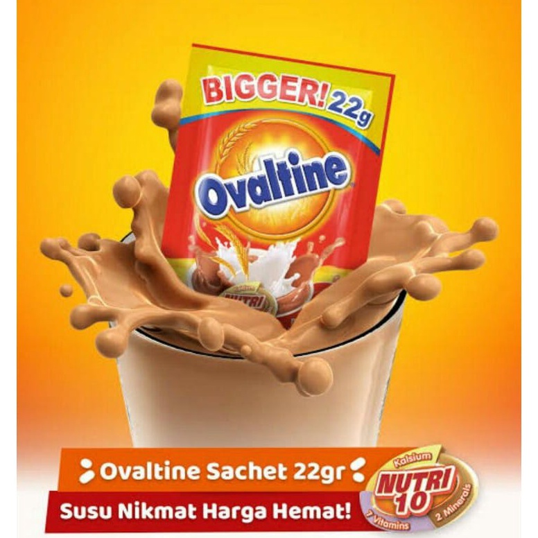 

STY894 KODE 77 Ovaltine sachet 1 renceng 1 pcs x 22 gram Impor Thailand HALAL MUI