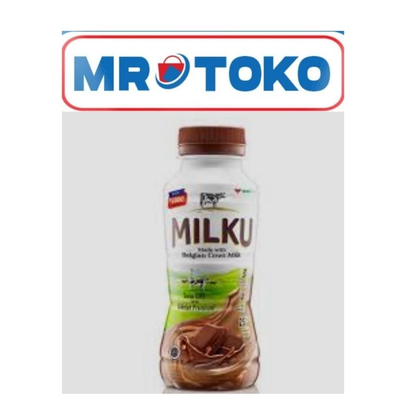 

MILKU Susu Cokelat COKLAT 200ML