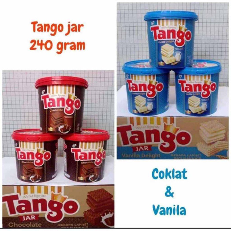 

Tanggo wafer timba / tango jar cokelat vanila disc 10-15% di live dan video