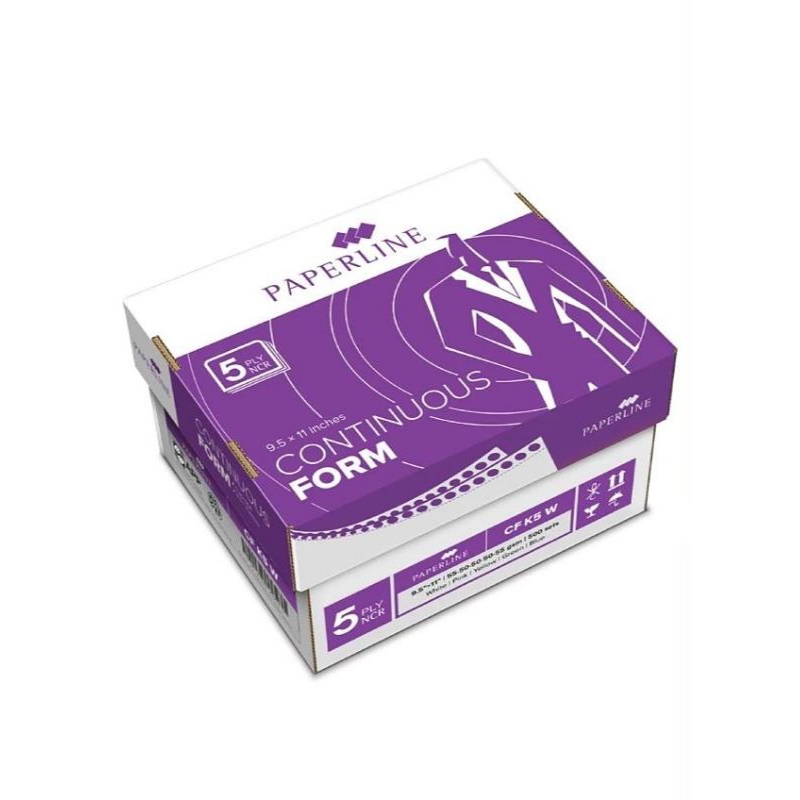 

Kertas Continuous Form 5 Ply A4 & 5 Ply Prs Warna