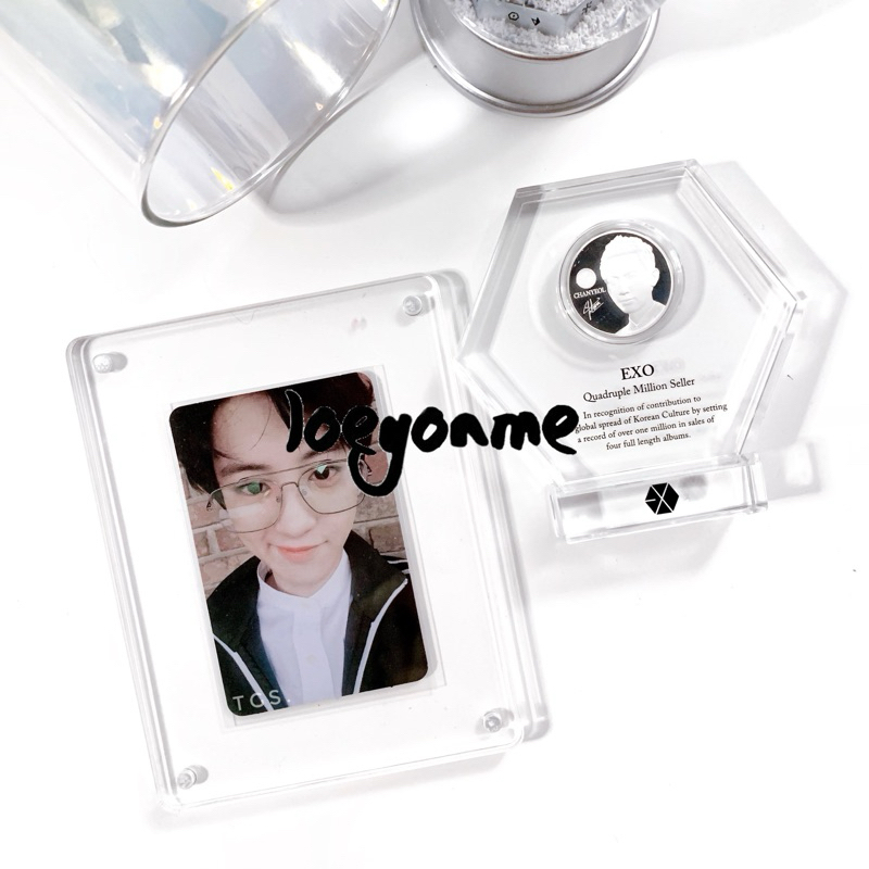 EXO Quadruple Million Seller Commemorative Medal Chanyeol