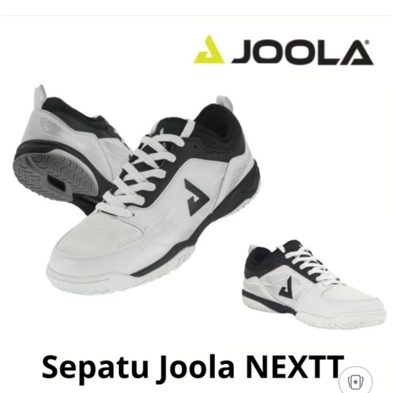 Sepatu Pingpong Joola NETT Hitam Putih