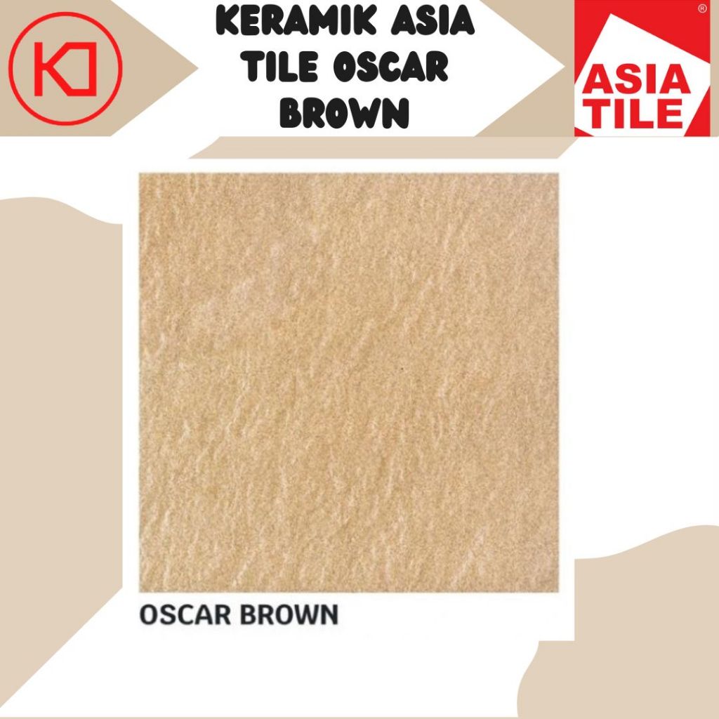 Keramik Lantai Asia Tile Oscar Brown