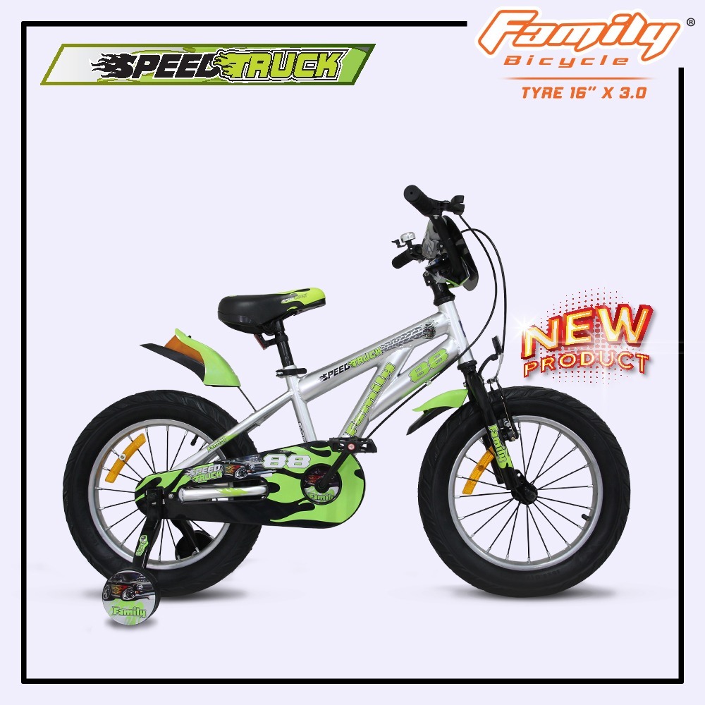 Sepeda Anak Cowok Bmx 16" Family Speed Truck