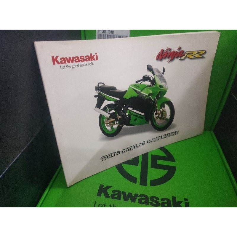 BUKU CATALOG SPAREPART NINJA RR OLD 2006 & 2008
