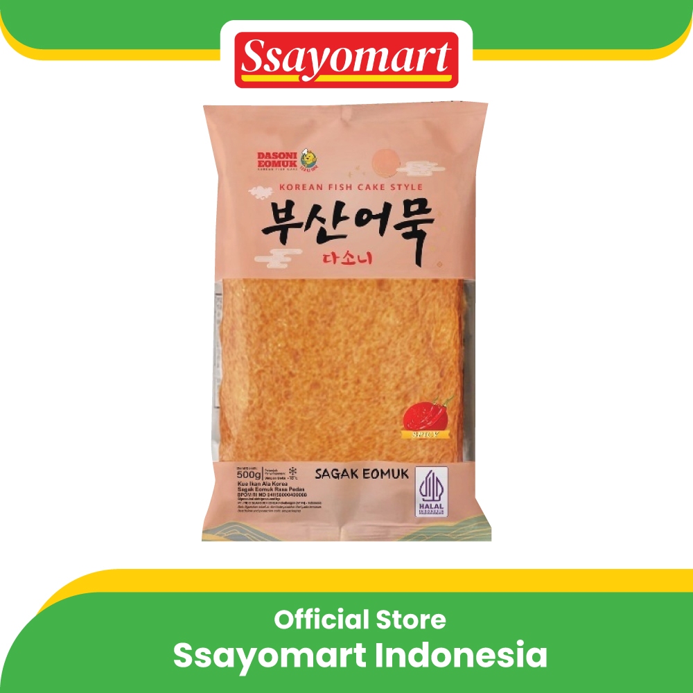 

Dasoni Busan Eomuk Pedas Odeng Korea 500 gram