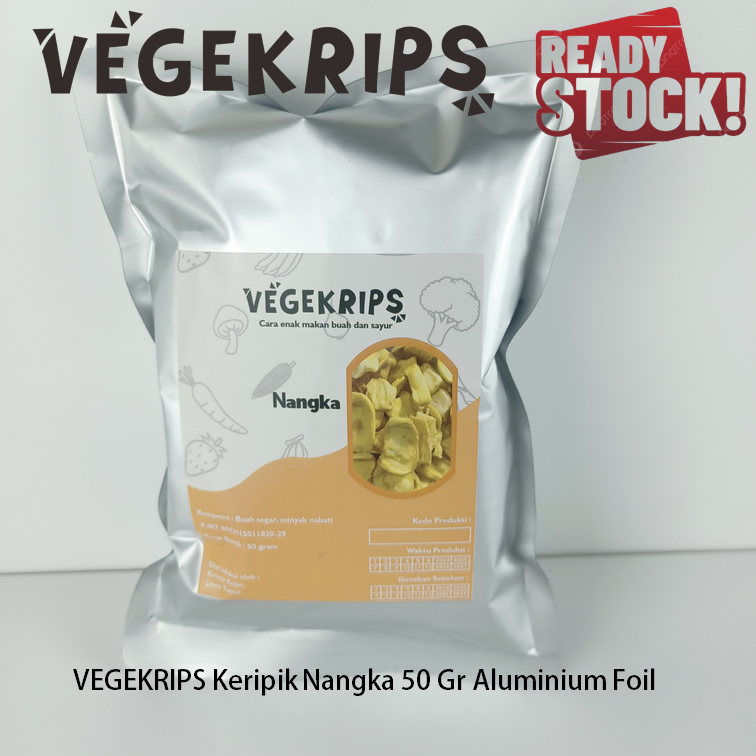 

VEGEKRIPS Keripik Nangka 50 Gr Aluminium Foil