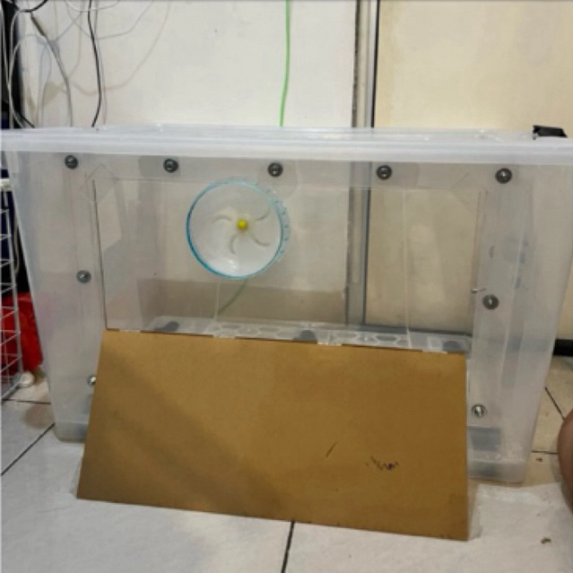 KOPANCIMEL CUSTOM KANDANG HAMSTER LANDAK AKRILIK