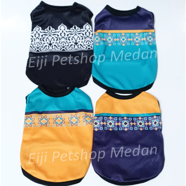 Baju Ramadhan Kucing Murah Baju Anak Kucing Baju Kucing Batik Baju Anabul Pakaian Kucing Anjing Baju