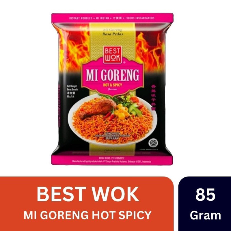 

Mi Goreng BEST WOK Hot and Spicy