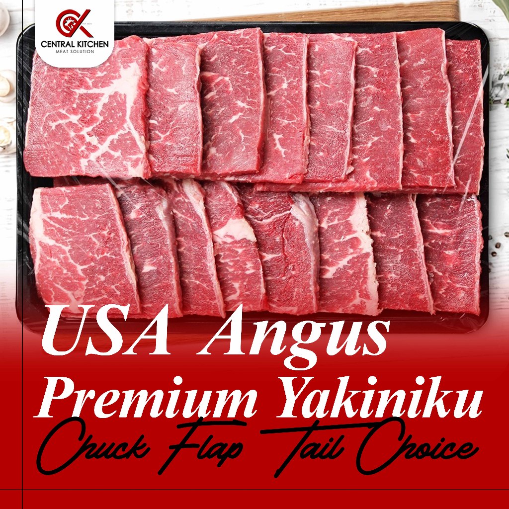 

US Zabuton Yakiniku / Salchisal / US Chuck Flap Yakiniku Cut 250gr