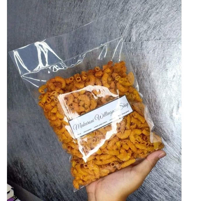 

Makaroni Pipa Pedas 150 gram