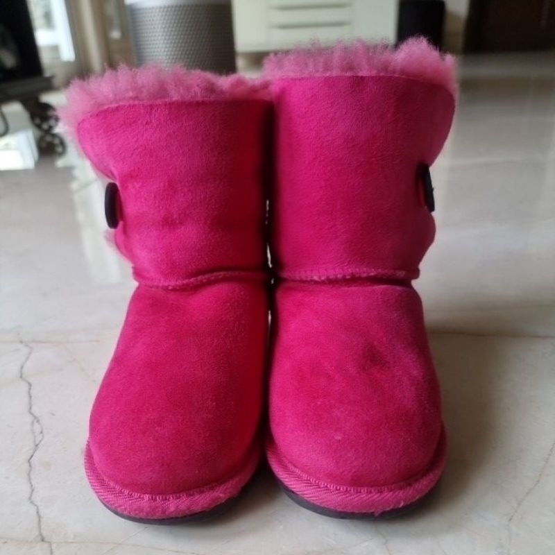《PRELOVED》UGG winter boot pink for girl