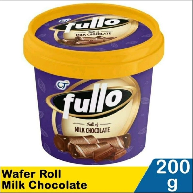 

Fullo Wafer Roll Milk Chocolate 200gram