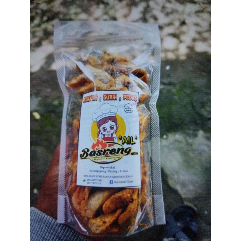 

basreng pedas kering daun jeruk