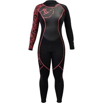dive suit aqualung diving suit wet suit 3mm aqua lung woman size 12 new