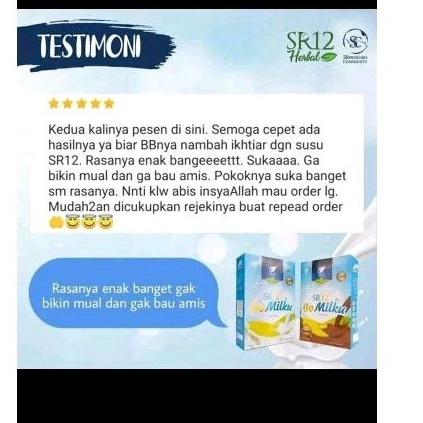 

susu kambing etawa SR12 go milkku