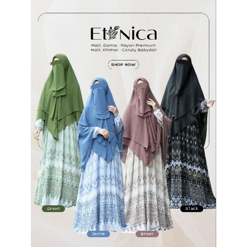 Gamis Set Etnica By Damaira