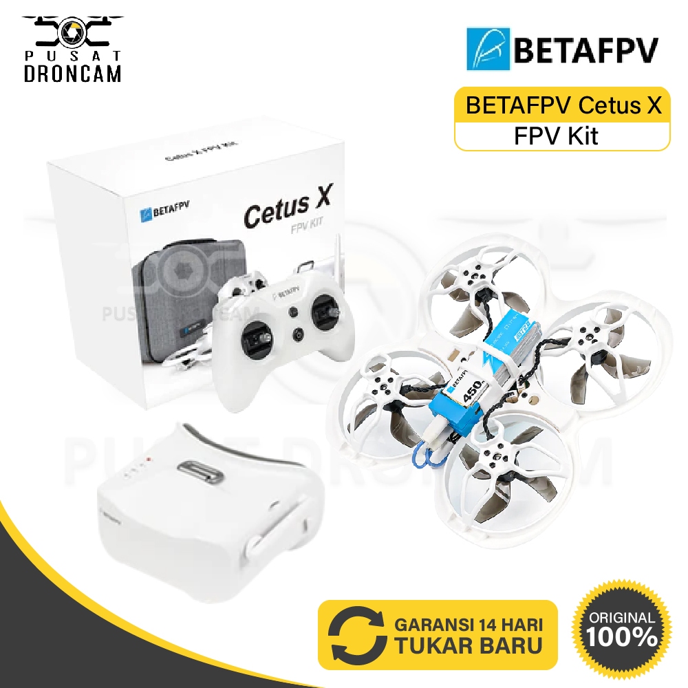 BetaFPV Cetus X FPV Kit - Drone Brushless 2S 95mm RTF