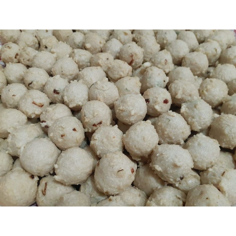 

Pempek adaan frozen isi 25pcs ikan terasa cuka mantap