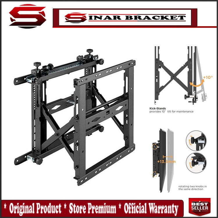 Bracket TV Video Wall/Videotron Braket LED Tv Tilt 45"-75" BRACKET TV